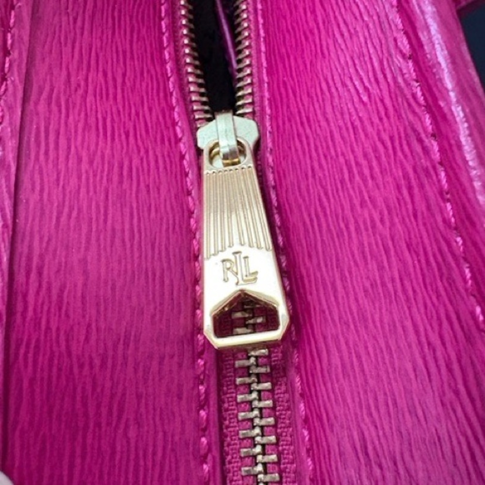 Lauren Ralph Lauren Leather Newbury Tote bag - Picture 8 of 8